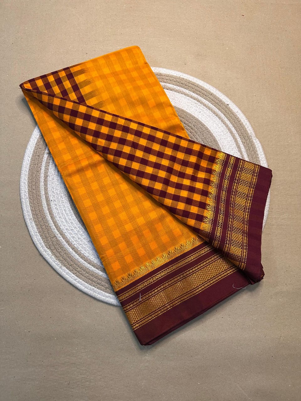 orange and maroon tana patali pallu catlon pallu orange and maroon tana patali pallu catlon pallu